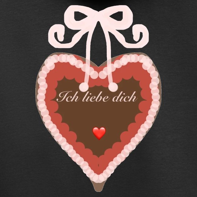 Lebkuchenherz ich liebe dich