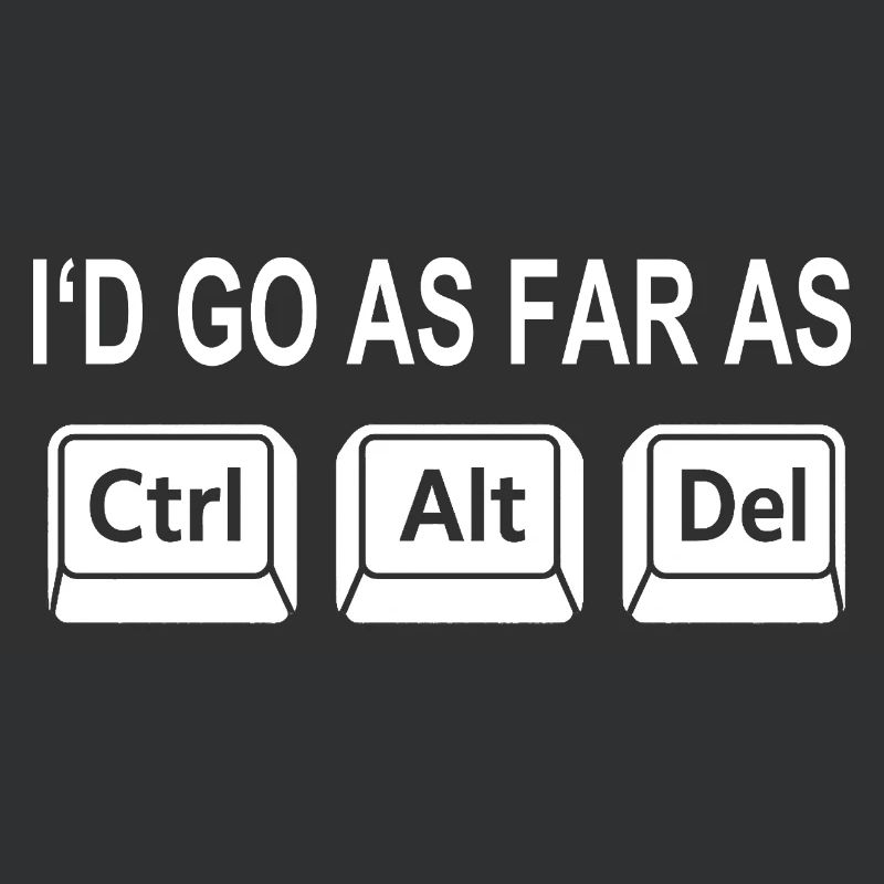 Programmer Shortcut Geek IT Support Computer Ta