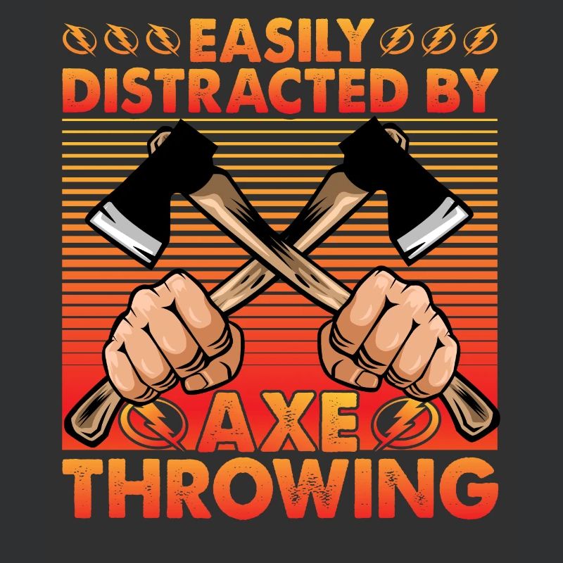 Easily Distracted by Axe Throwing