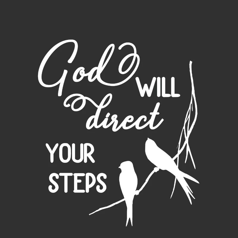 Christian Design Gott wird Ihre Schritte lenken