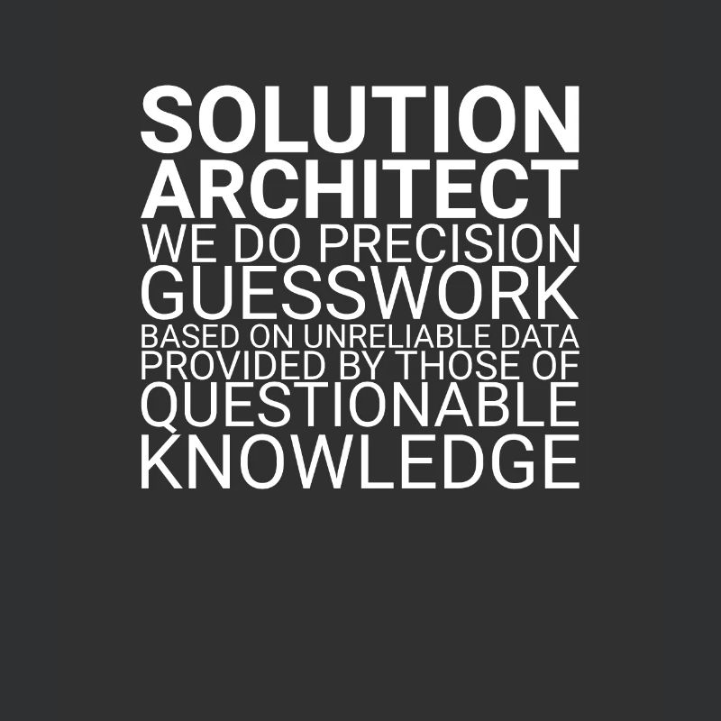 Solution Architect Guesswork| Solution Architecture