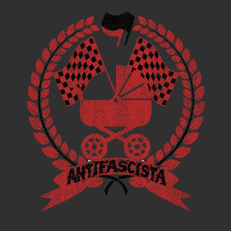 Antifa racer stroller