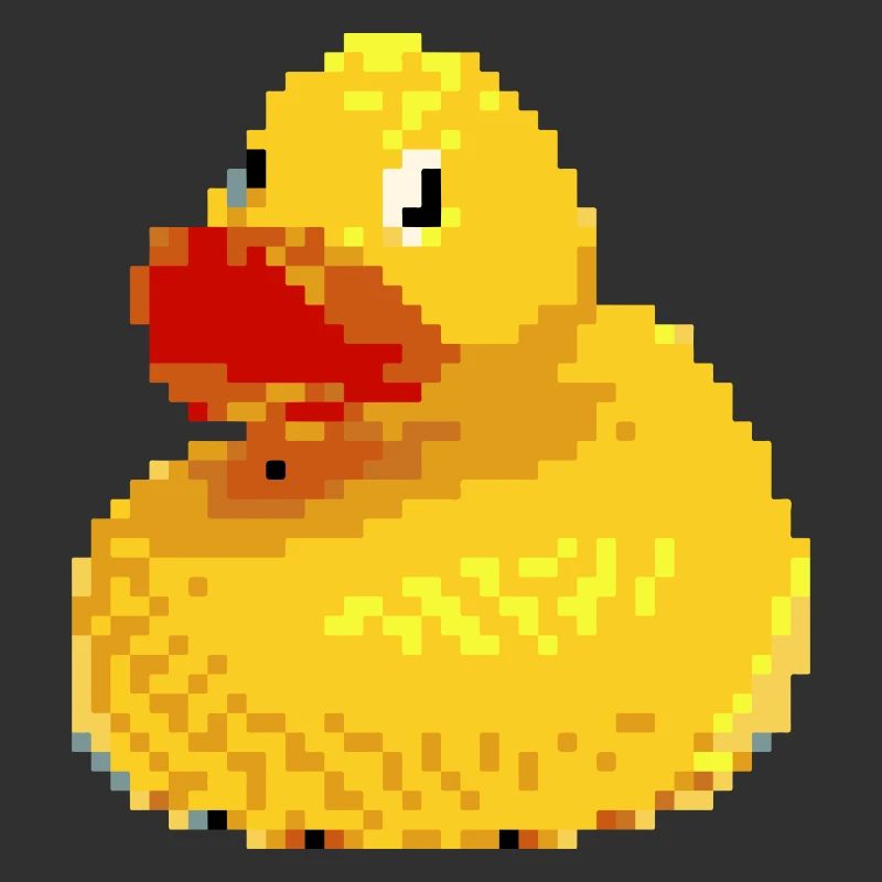 Pixel rubber duck