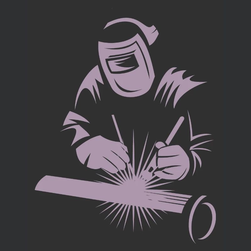 Welder Silhouette Arc Welding Industry