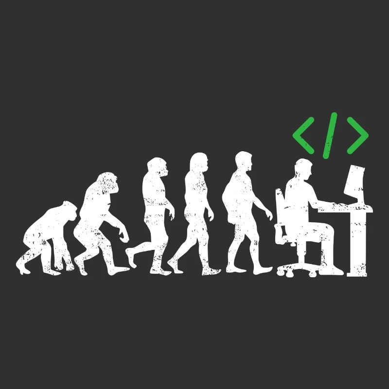 Programmierer Evolution geschenk coder java c++