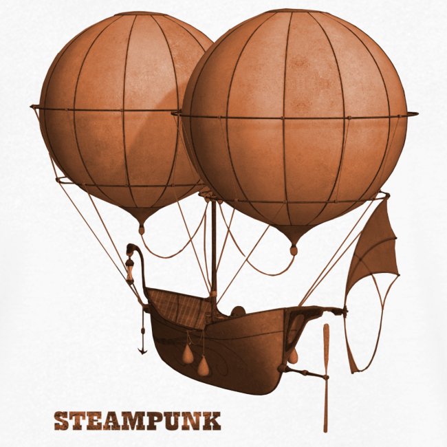 Steampunk Retro Punk Luftschiff