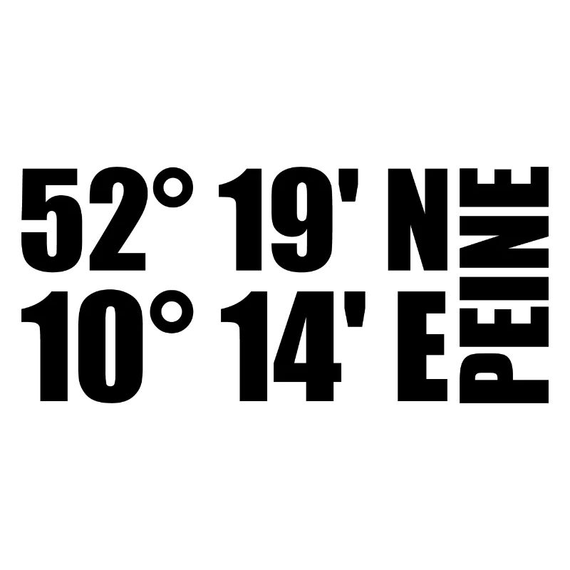 Peine coordinates