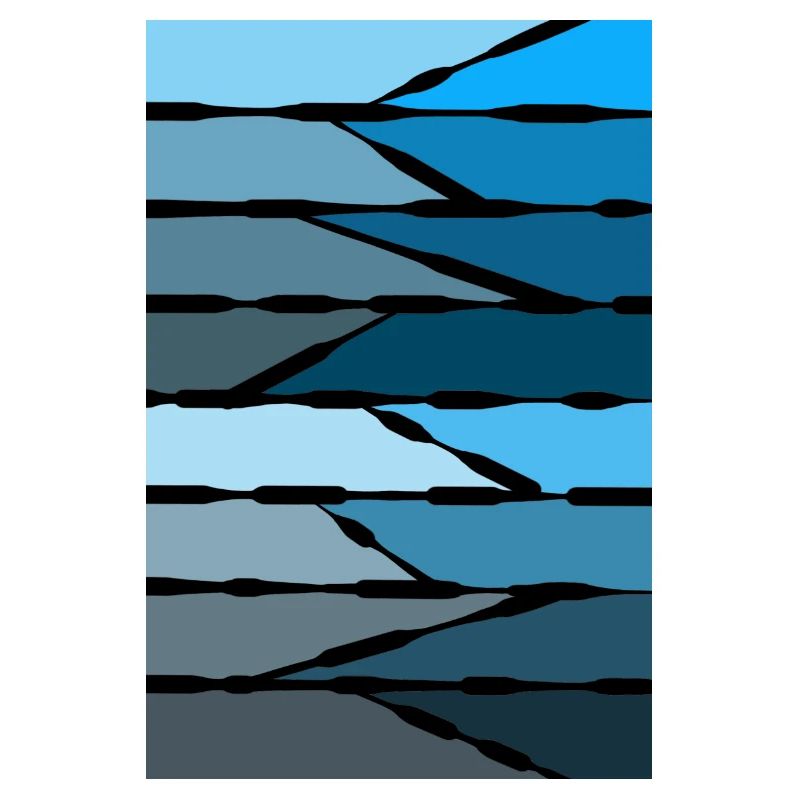 Abstract Blue