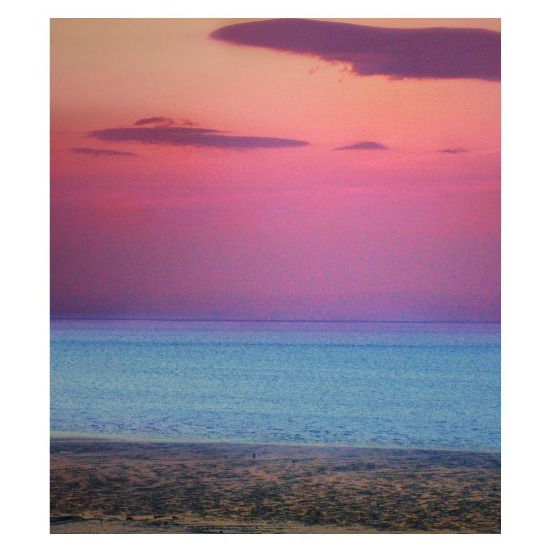 Plage Synthwave