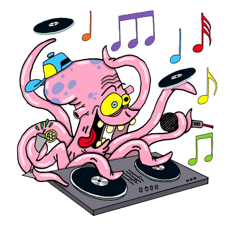 Pieuvre deejay