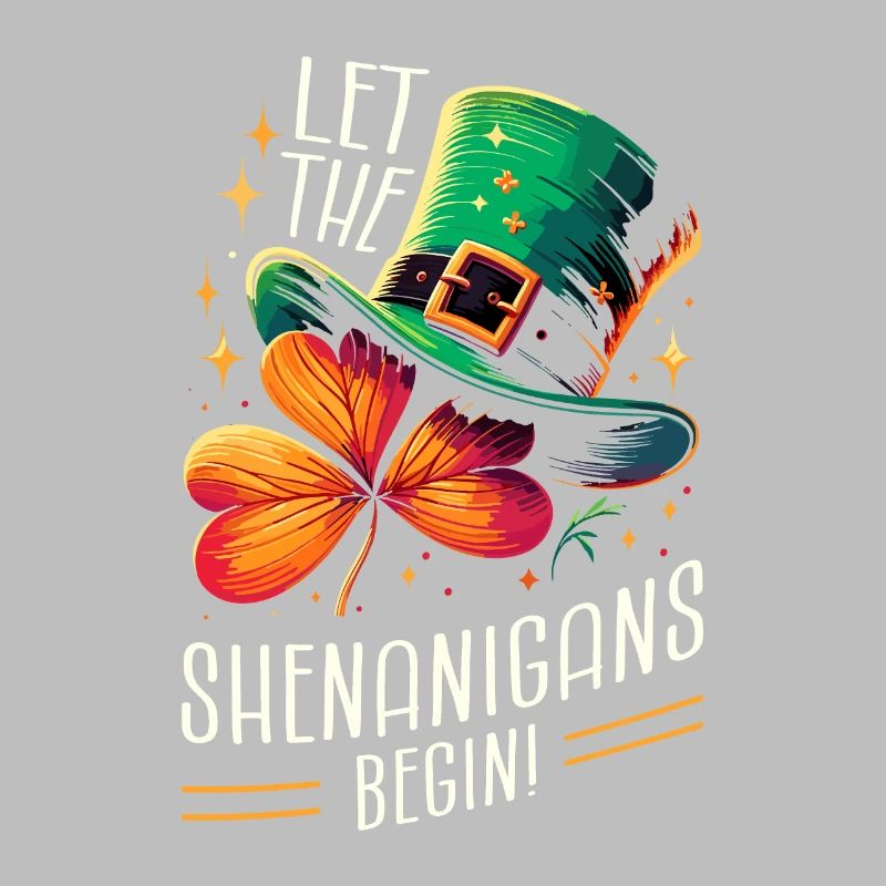 Let The Shenanigans Begin Leprechaun Hat St