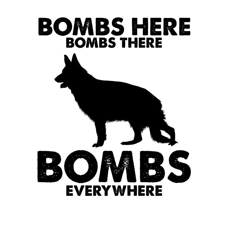 Design German Shepherd Police Design