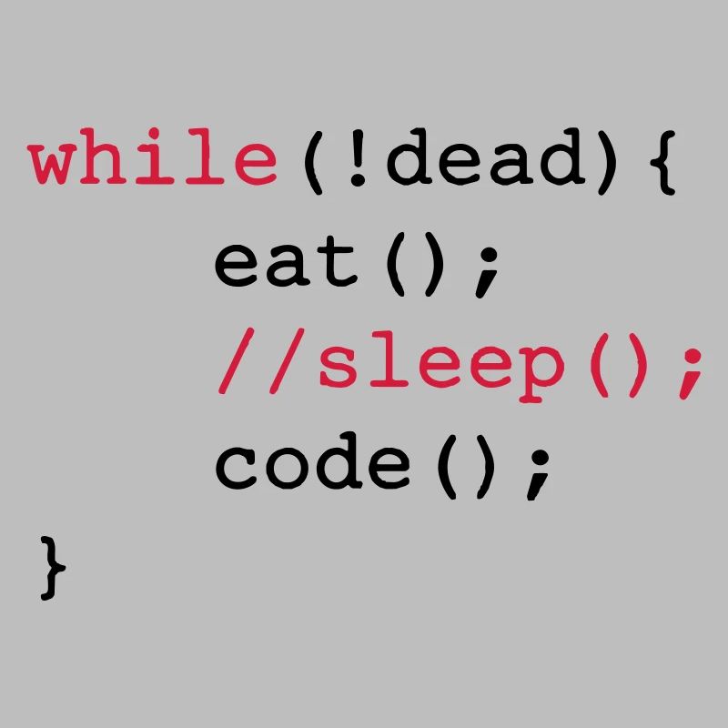 Pendant que vous êtes mort - répétez le code du sommeil si vous le codez