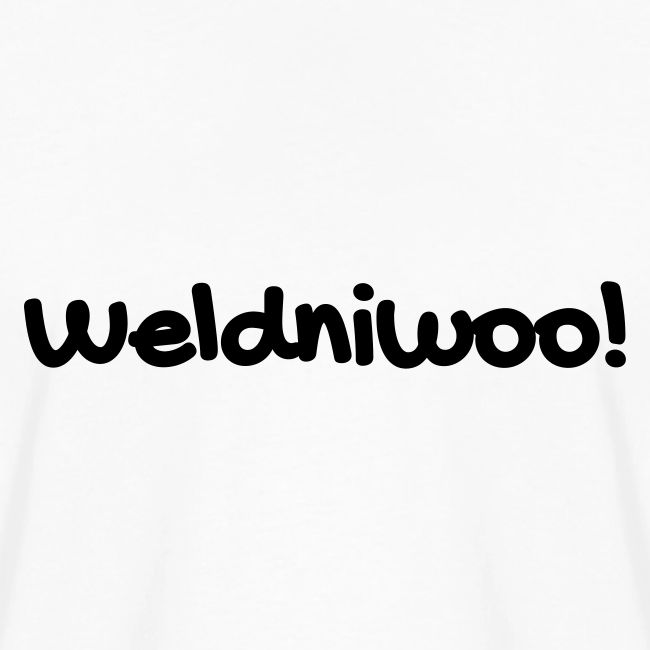 Weldniwoo schwarz einzeilig