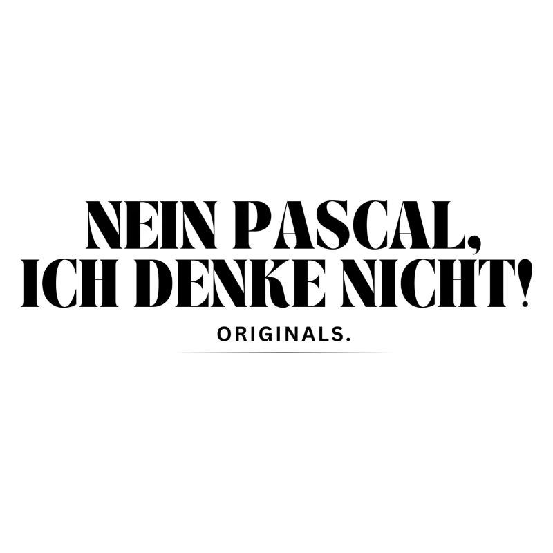 Non Pascal, je ne pense pas !