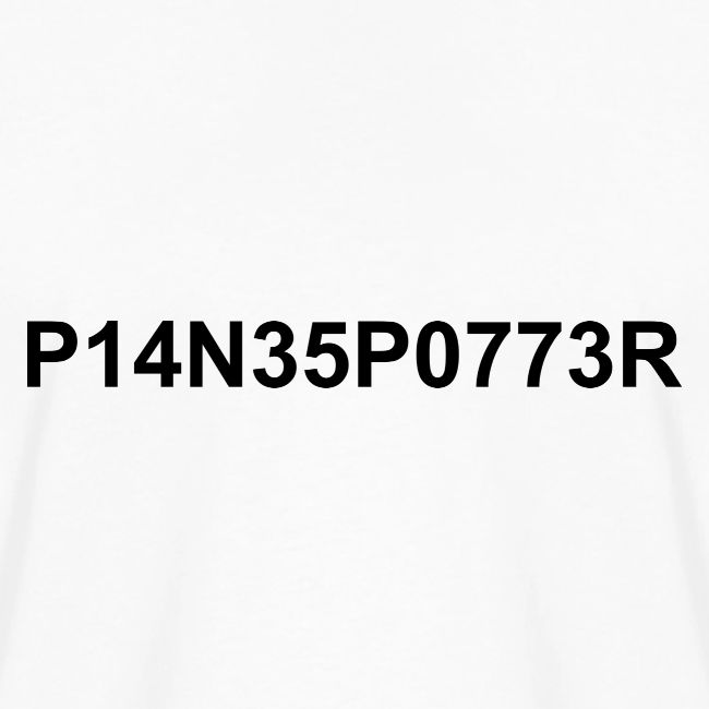 Planespotter 1337 LEET (black-arial)