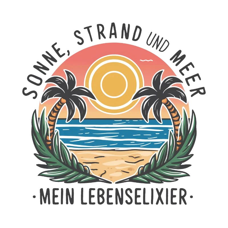 Le soleil, la plage et la mer - mon élixir de vie