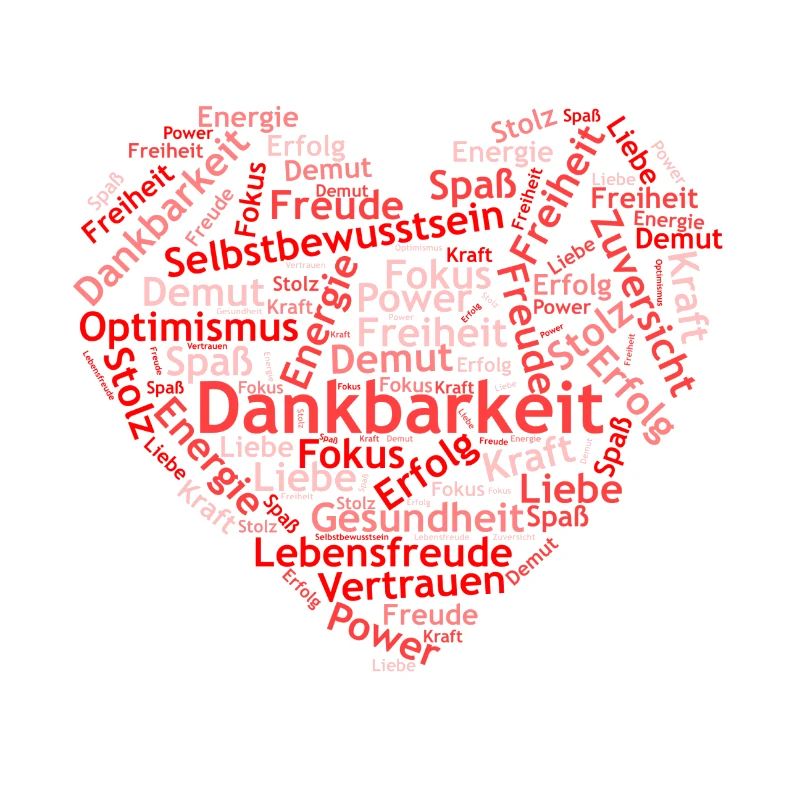 Optimismus Dankbarkeit Erfolg