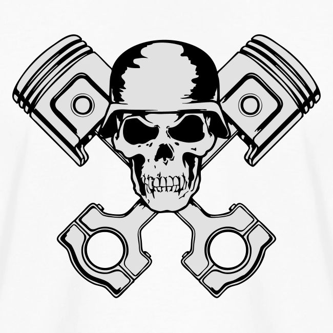 German Piston Skull