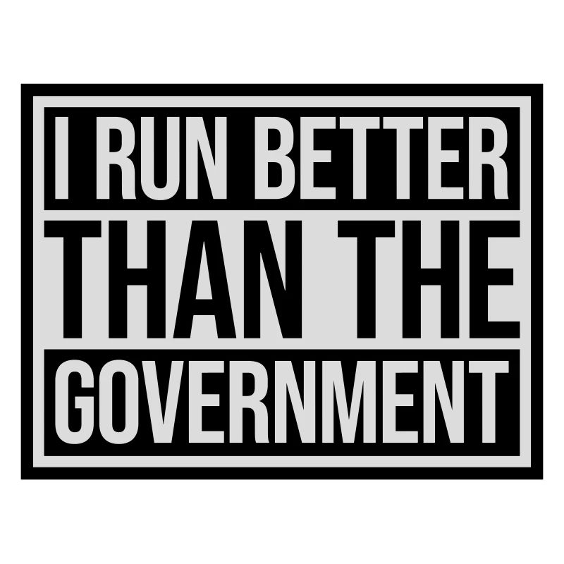 run better than government