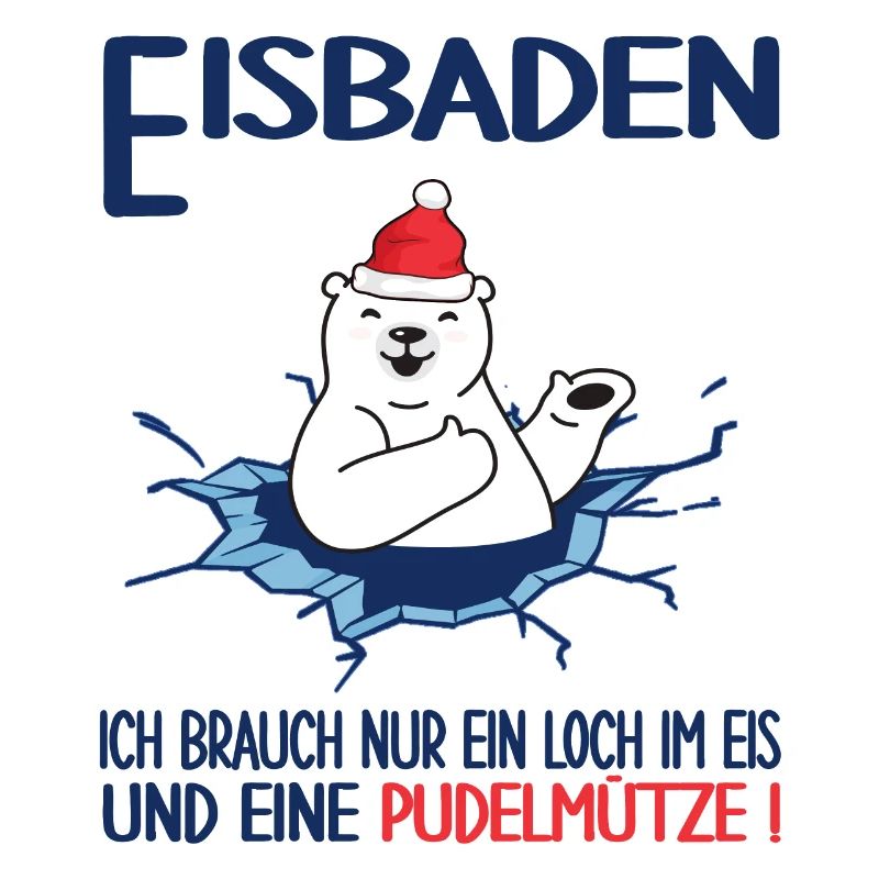 eisbaden eisloch pudelmütze jagertee schneeengel