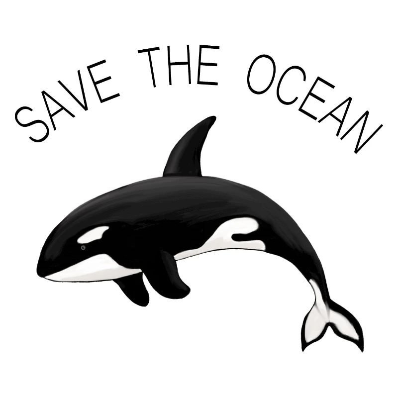 Save the Ocean Orca Killer Whale