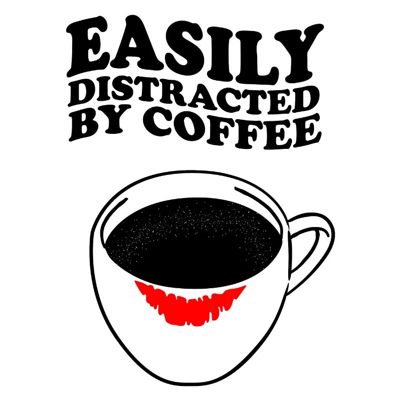 Easily Distracted By Coffee Kaffee Lippenstift