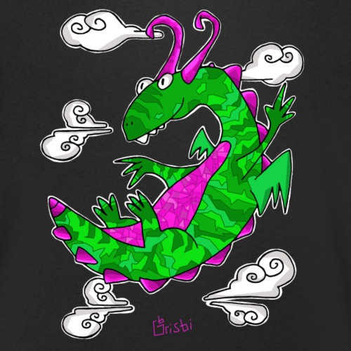 Dragon intuitif 2 - T-shirt bio col V Stanley/Stella Homme