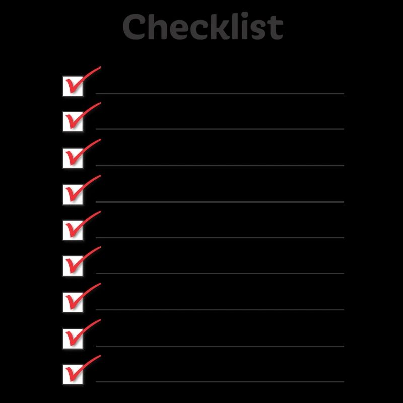 Checklist