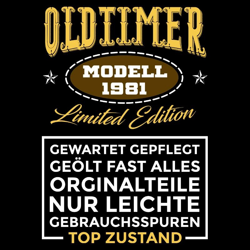 OLDTIMER Modell 1981 Limited Edition GEWARTET GEPF