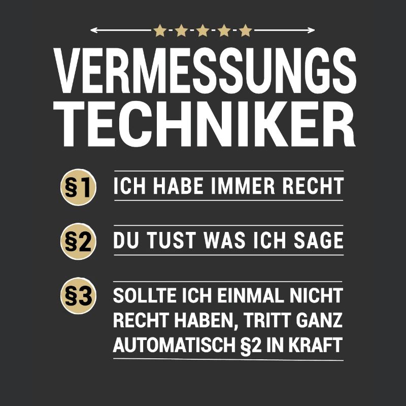 Vermessungstechniker Beruf eigene Paragraphen
