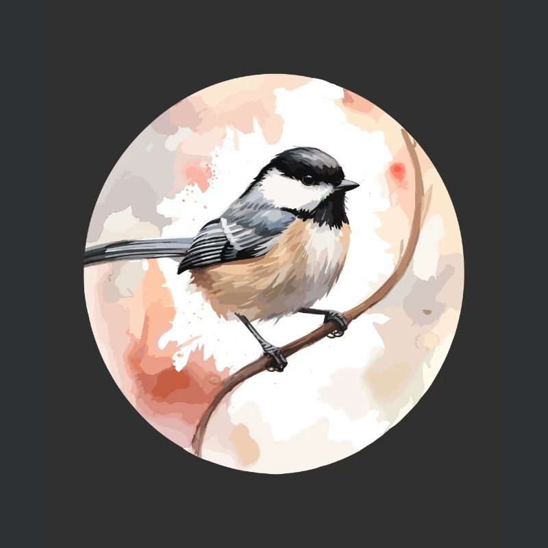 Chickadee bird