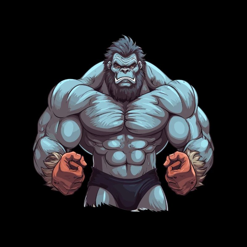 Bodybuilder Gorilla