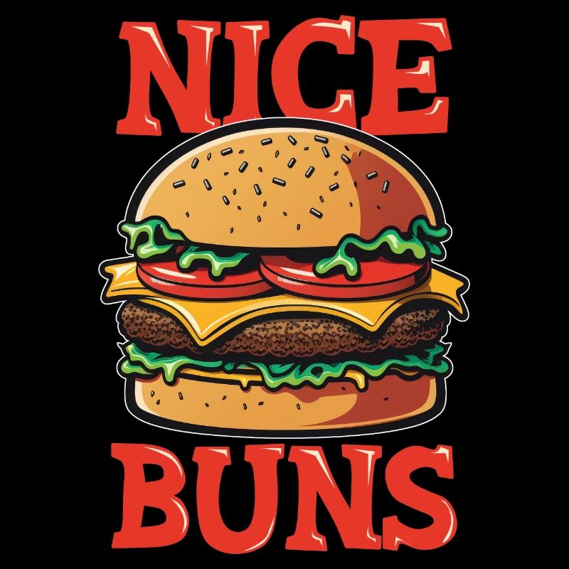 Nice Buns - Hamburger Fast Food French fries cheese burger