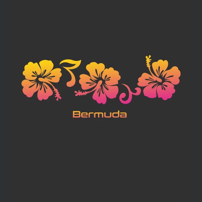 Bermuda Hibiscus Souvenir Vacation