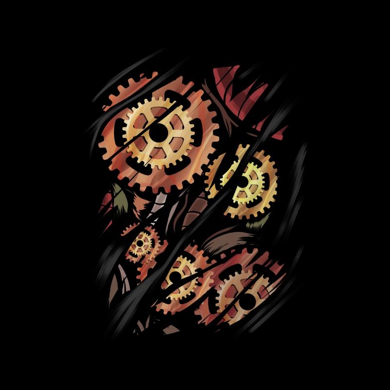 Steampunk Zahnräder Geschenk