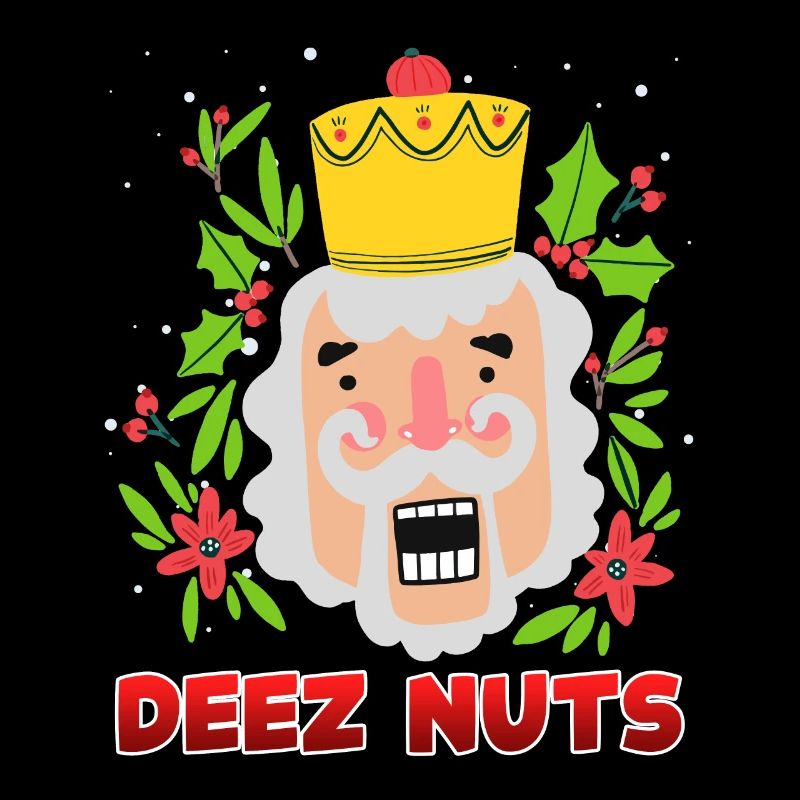 Deez Nuts Nutcracker Christmas Ugly Christmas
