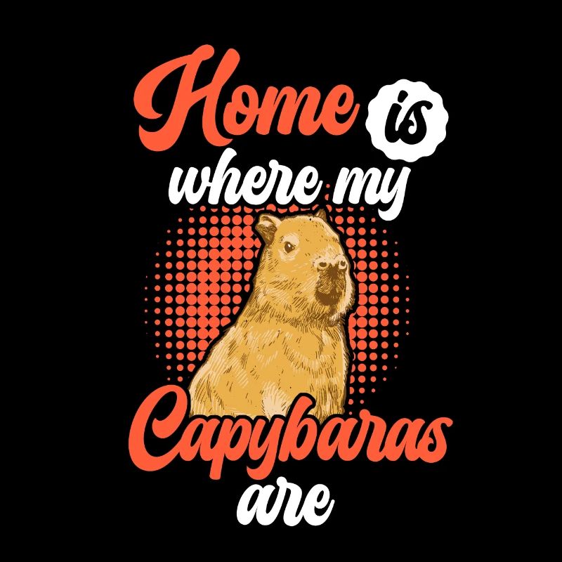 Capybara est ma maison Capybara