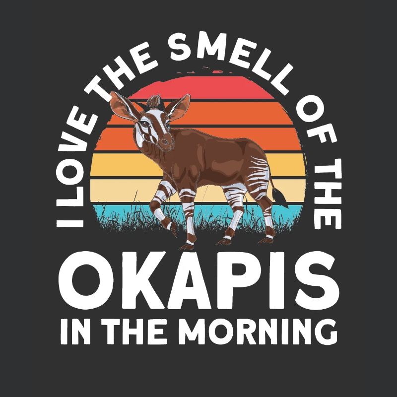 Funny zookeeper okapi lover