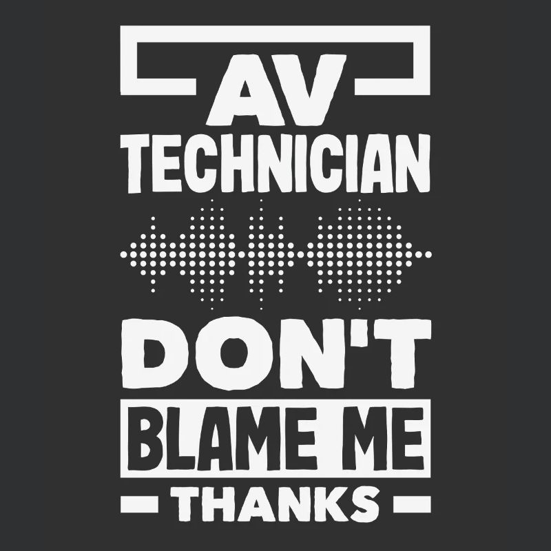 Drôle de technicien audiovisuel AV Tec