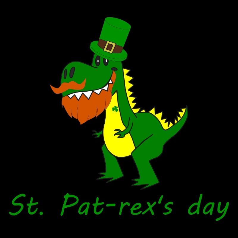T-rex pour la Saint-Patrick