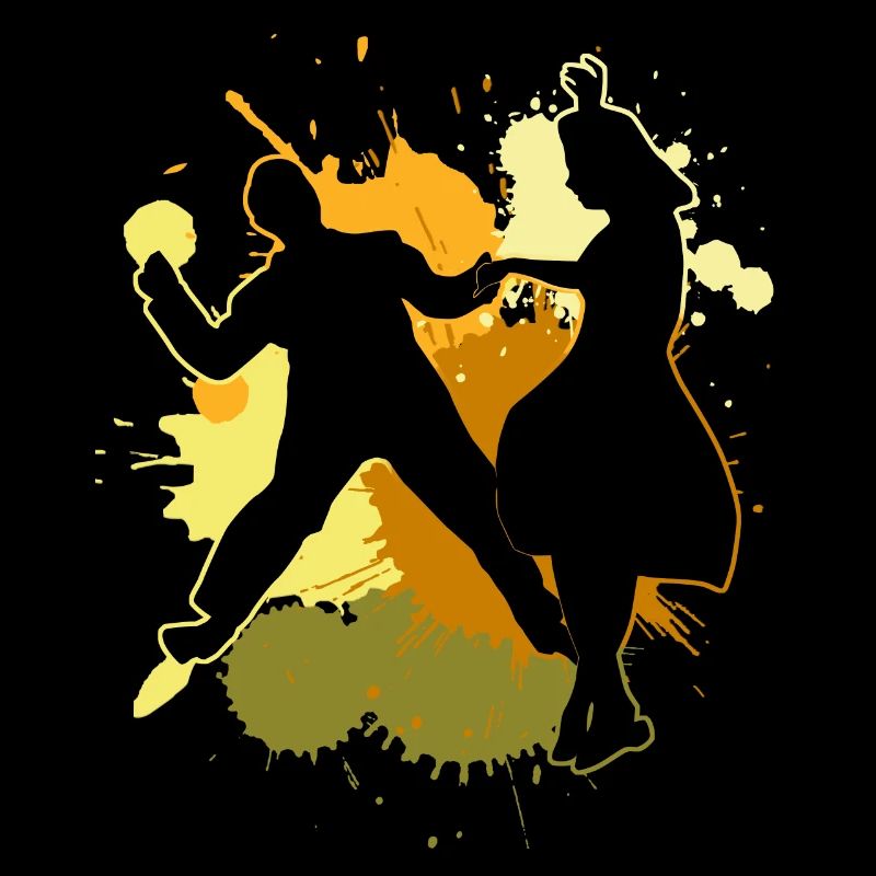 Boogie Woogie Tänzer Tanzen Swing