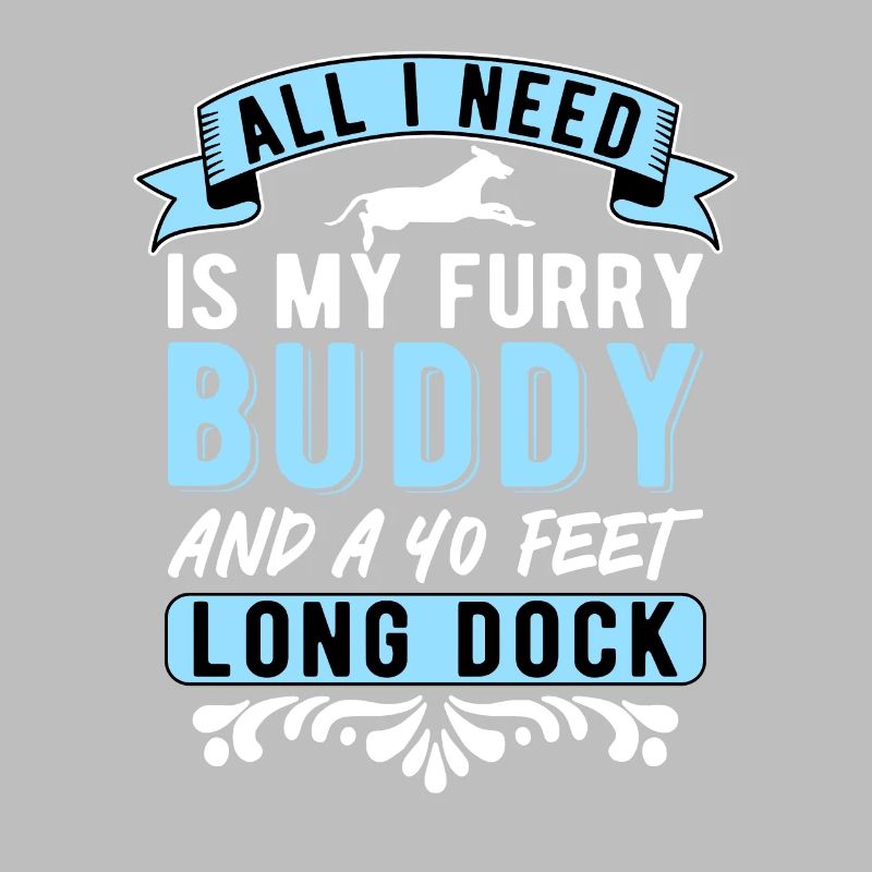 Dock Diving All I Need Is My Furrdy Buddy