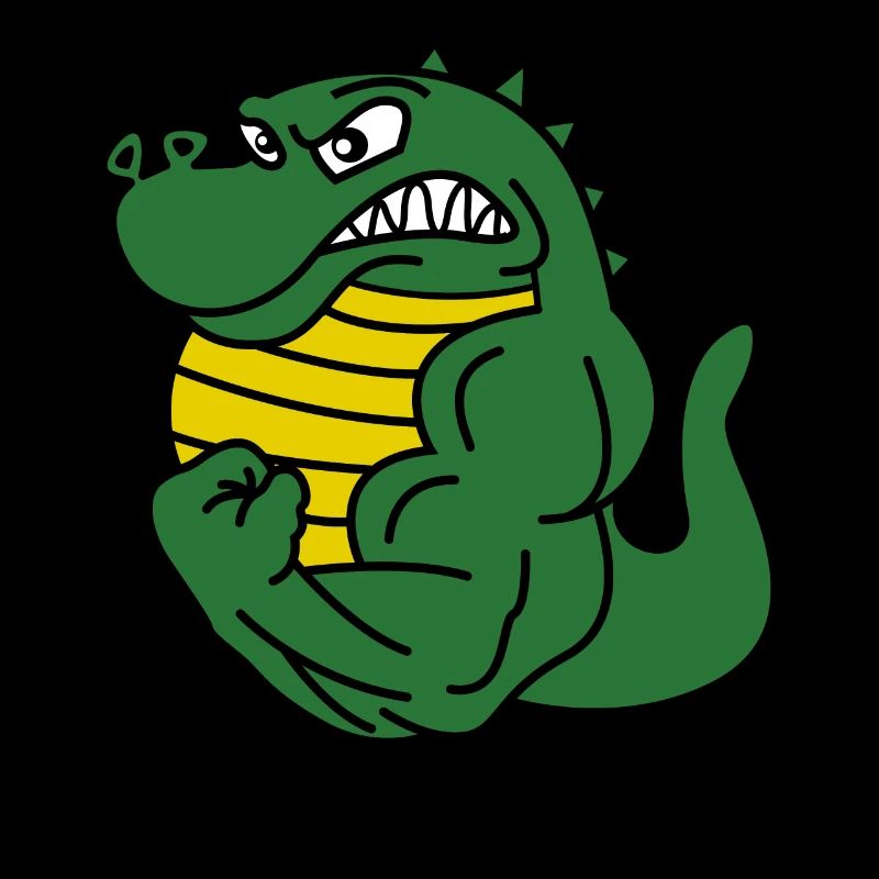 Bodybuilding Alligator