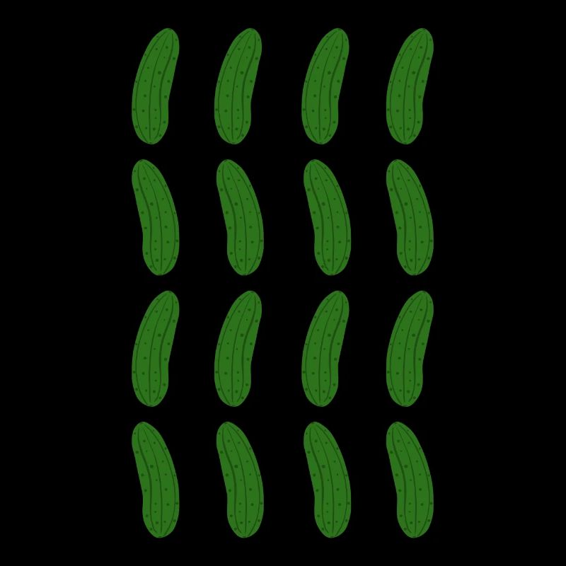 Cadeau de motif de concombre pour les fans de concombre et de concombre