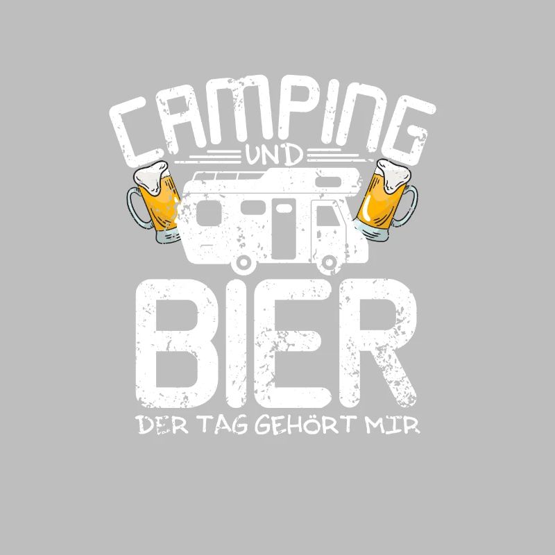 Camping Bier Spruch