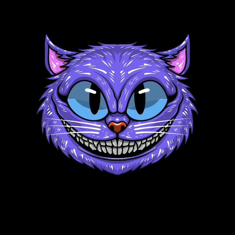 Drôle de chat du Cheshire