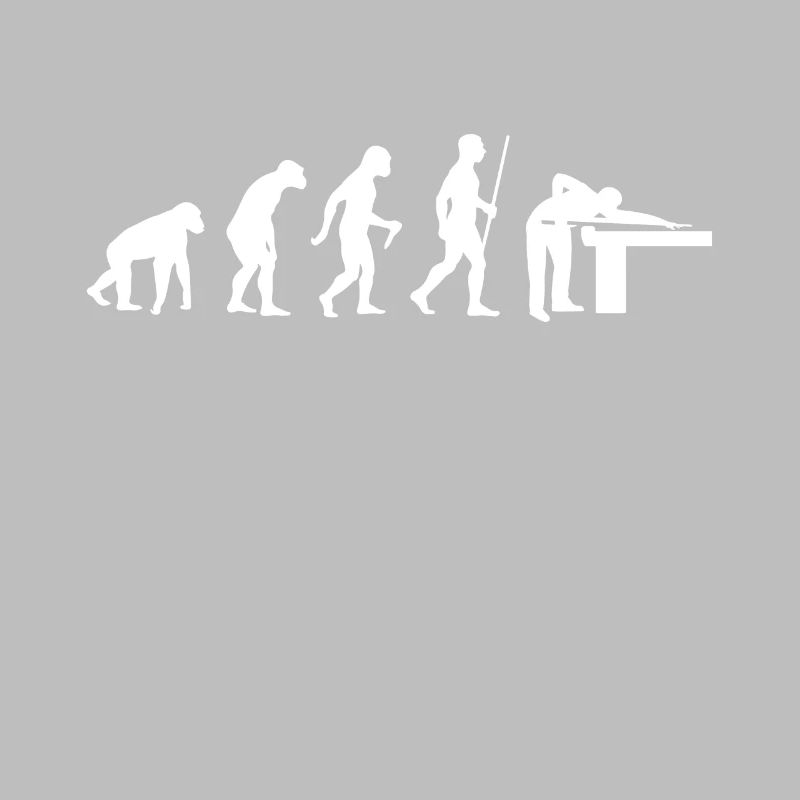 Billard Evolution Billardspieler