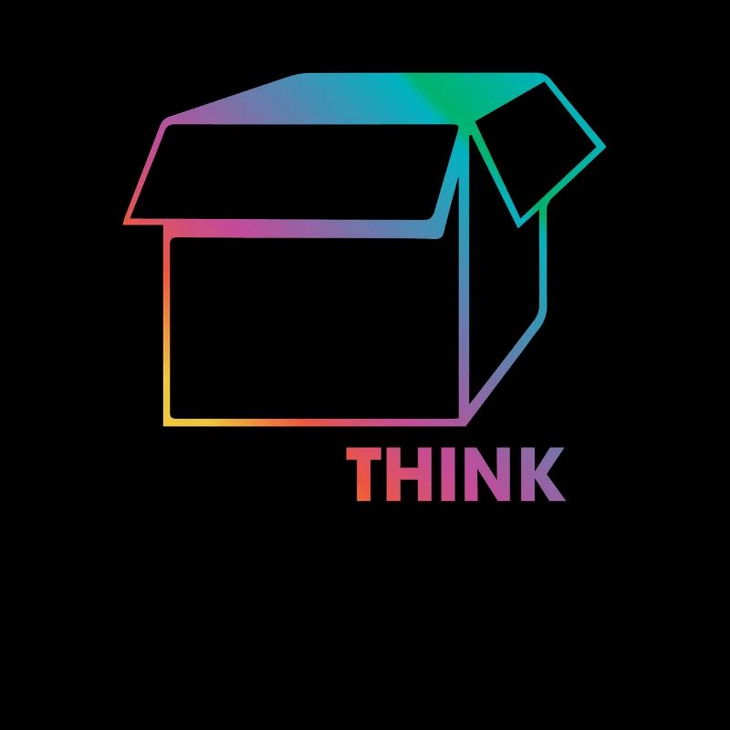 Think Outside The Box Mindset Über den Tellerrand