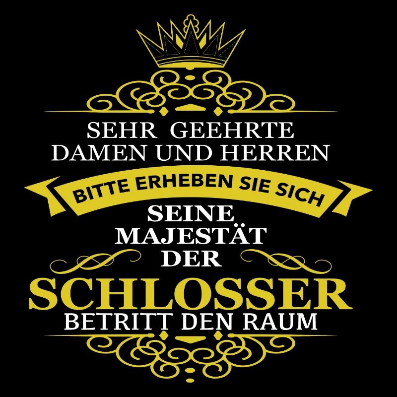 Schlosser Majestät Exzellenz Spruch Geschenkidee
